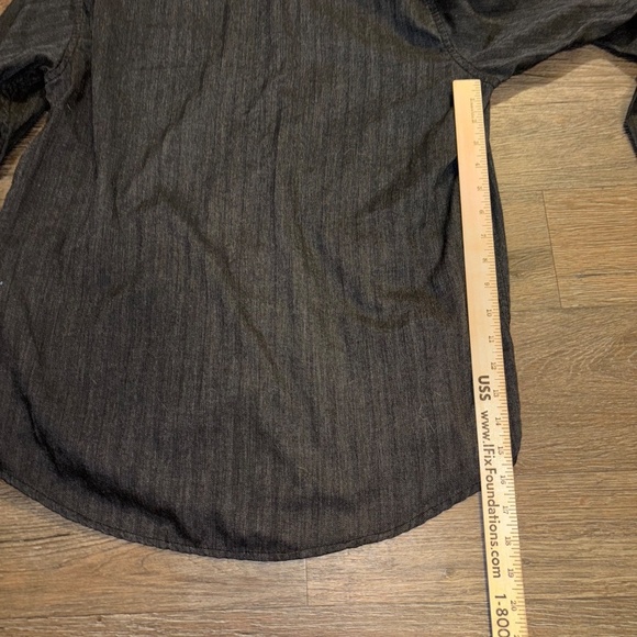 Lee riders ladies xl black button down top - Picture 8 of 9